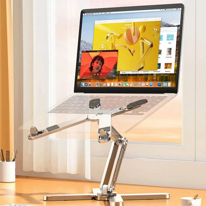 Support ordinateur portable ergonomique réglable – Rotation 360°