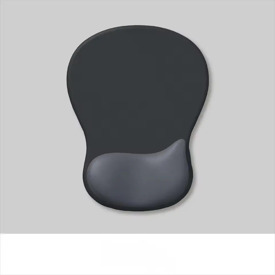 Tapis de souris ergonomique avec repose-poignet en gel – Anti-douleur