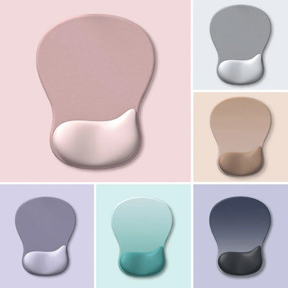 Tapis de souris ergonomique avec repose-poignet en gel – Anti-douleur