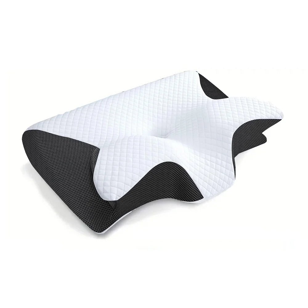 Oreiller cervical ergonomique mémoire de forme – Anti-douleurs cervicales